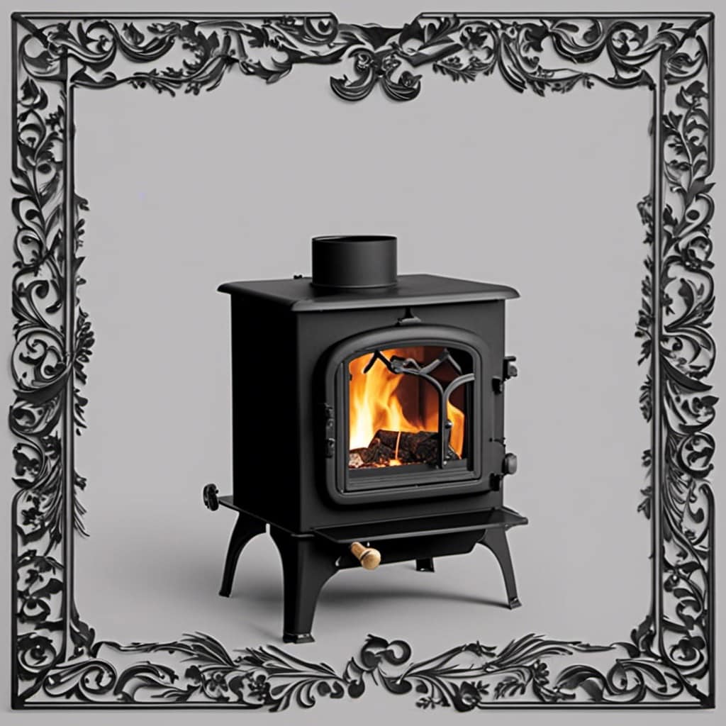 wood stove outdoor