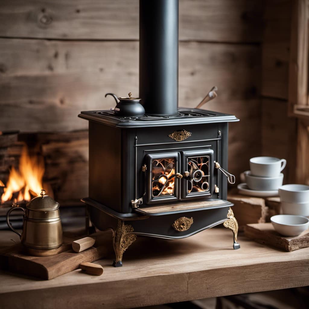 wood stove deutsch