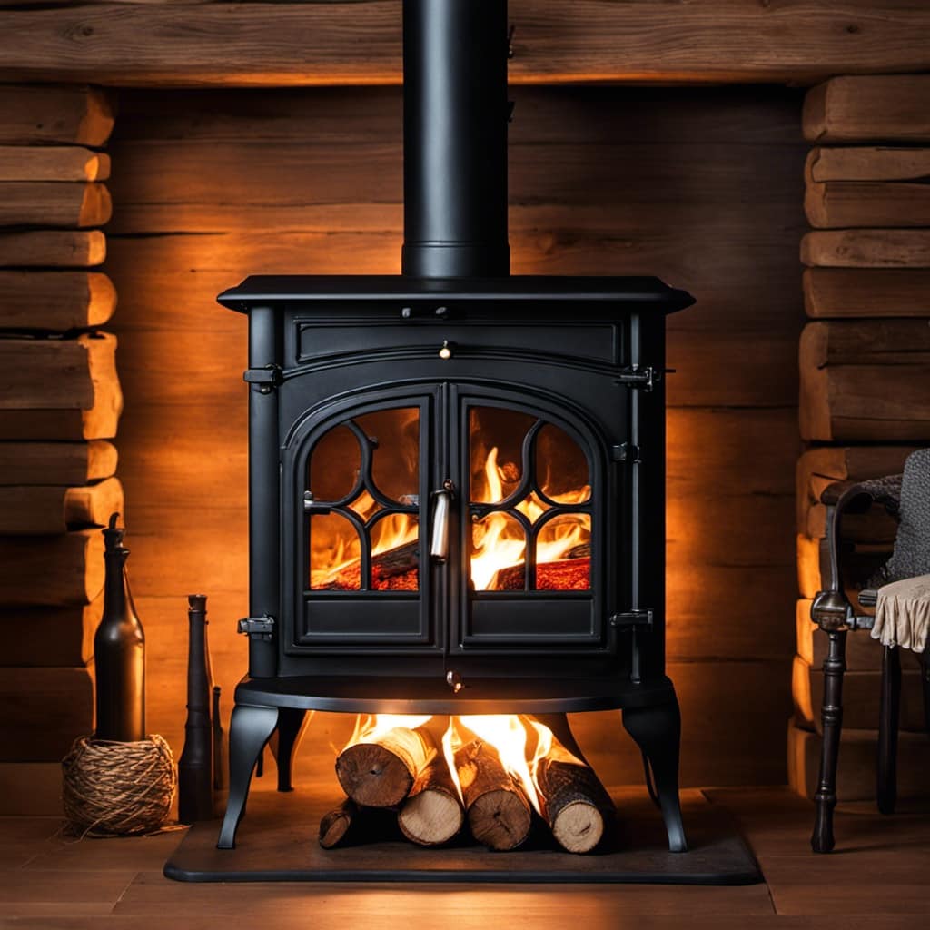 wood stove fireplace insert