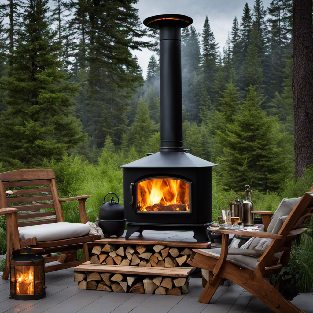How To Prepare A Wood Stove To Use As A Hot Tub Heater Best Small
