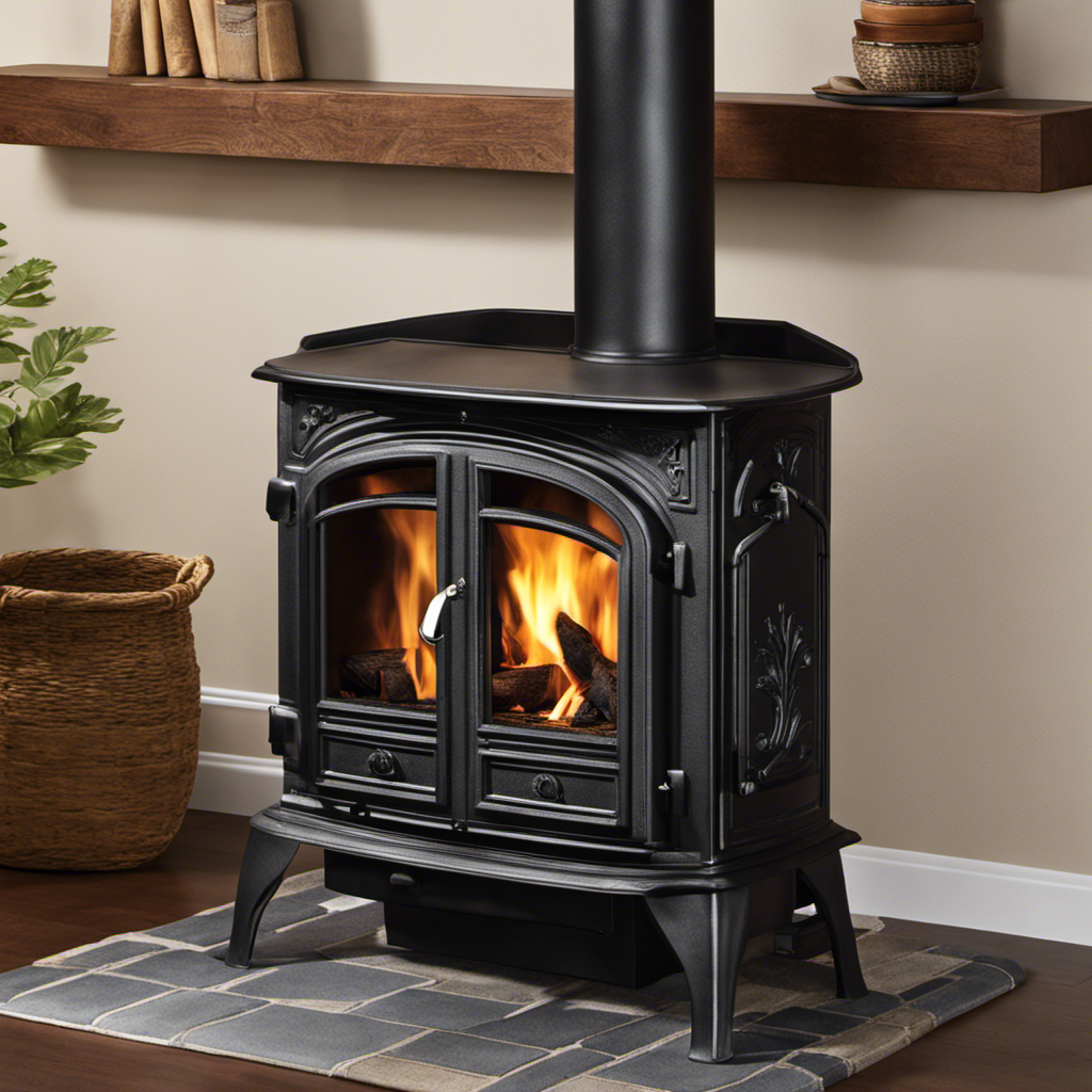 An image showcasing a sturdy, seasoned cast iron post with a smooth, protective layer