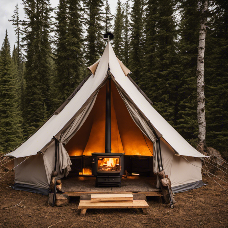 How To Put A Wood Stove In A Tent Best Small Wood Stoves