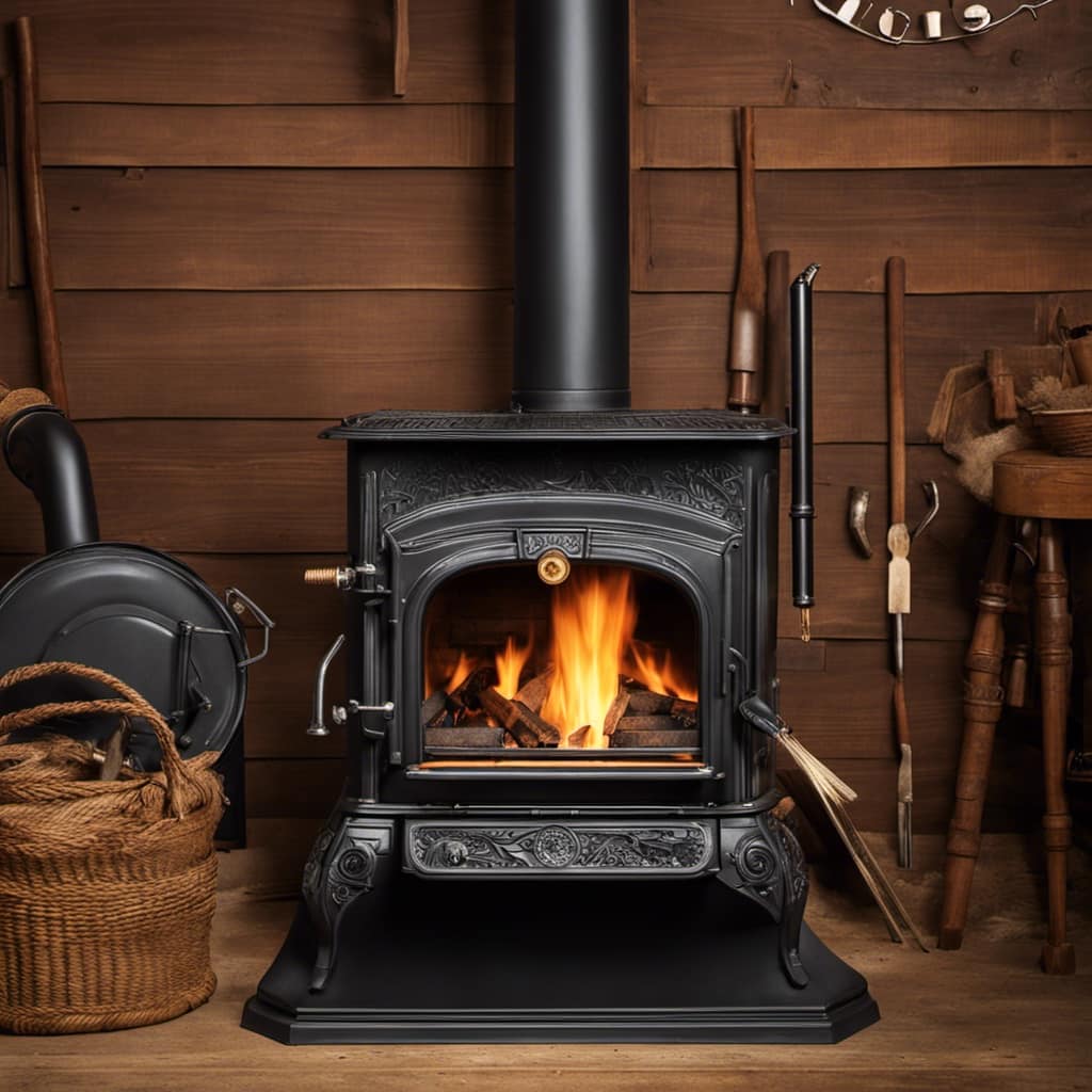 wood pellet stove