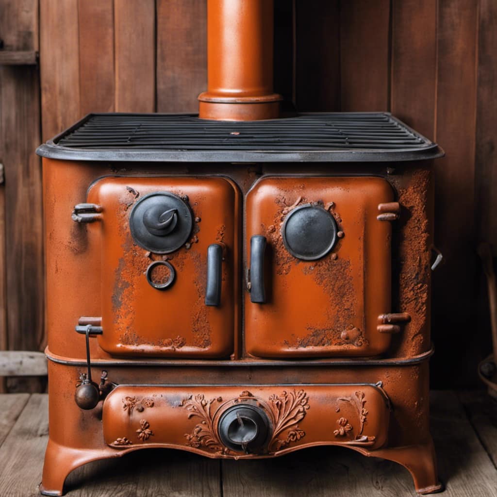 wood burning stove