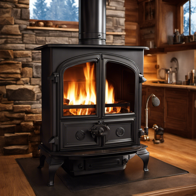 How To Remove Upper Pipes In A Wood Stove Insert Best Small Wood Stoves