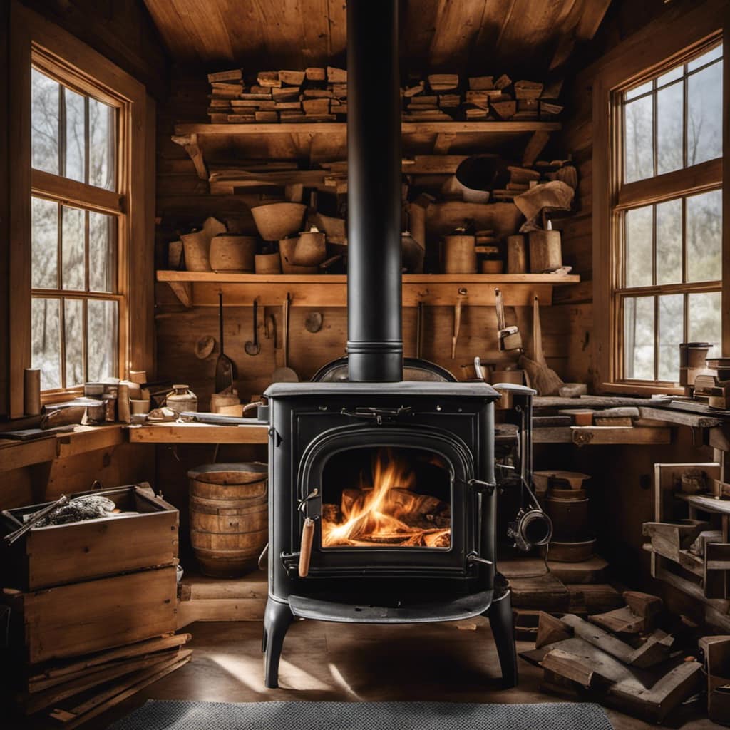 wood stove small