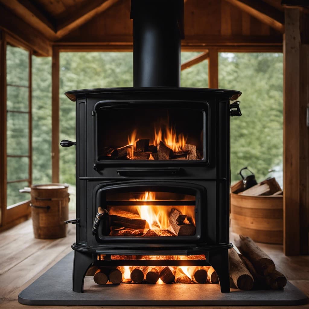 mini wood burning stove