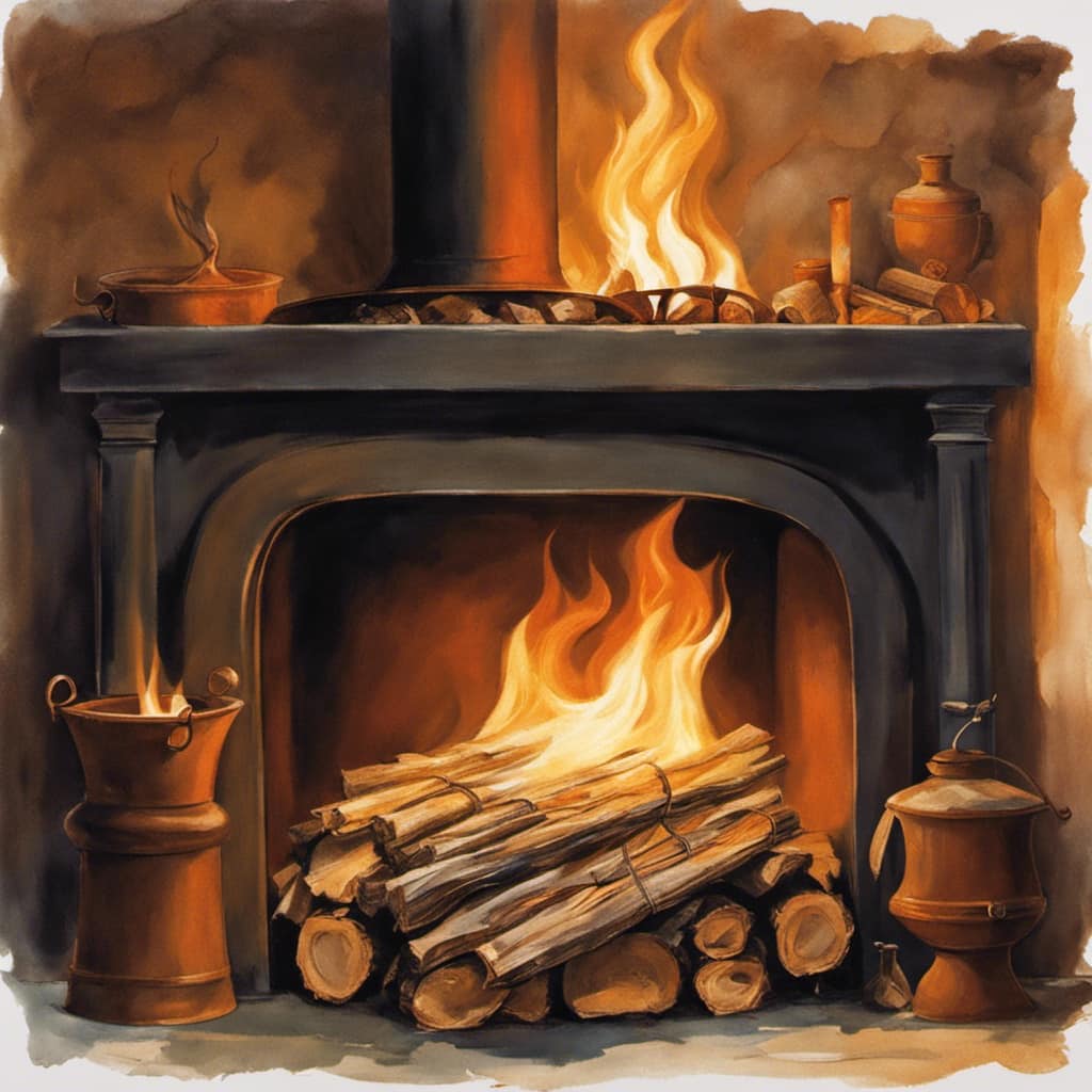 no smoke wood stove