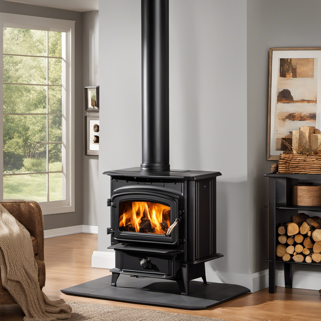An image showcasing the step-by-step process of operating the Wood Stove Encore