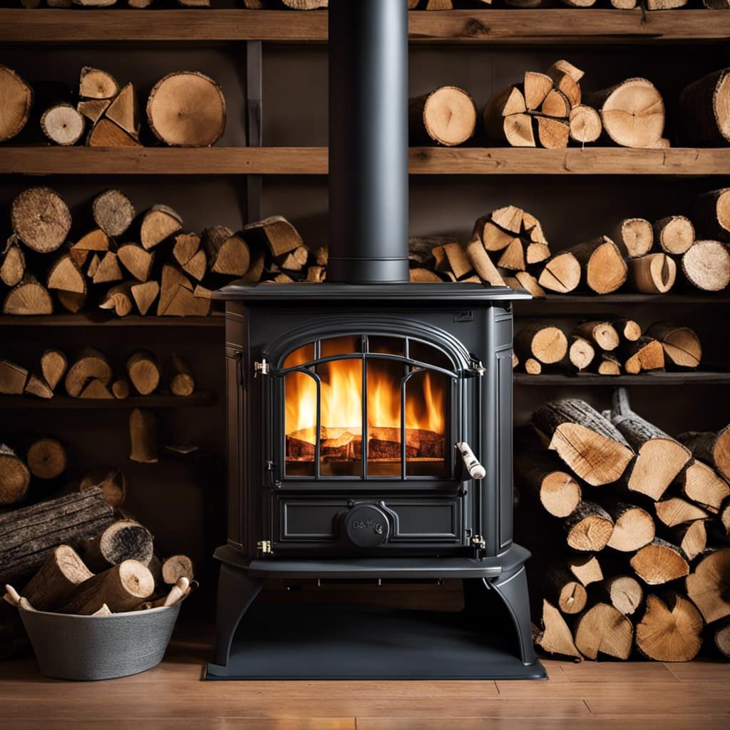 wood stove insert cleaning