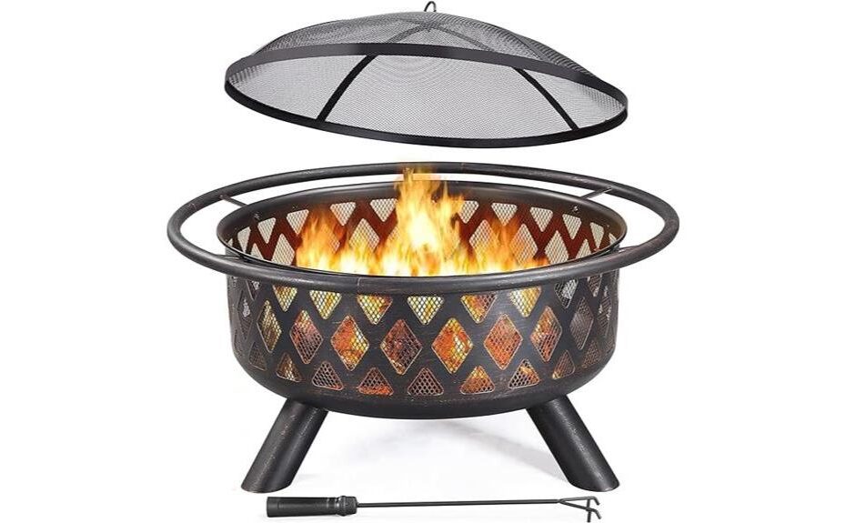 ideal fire pit for gatherings