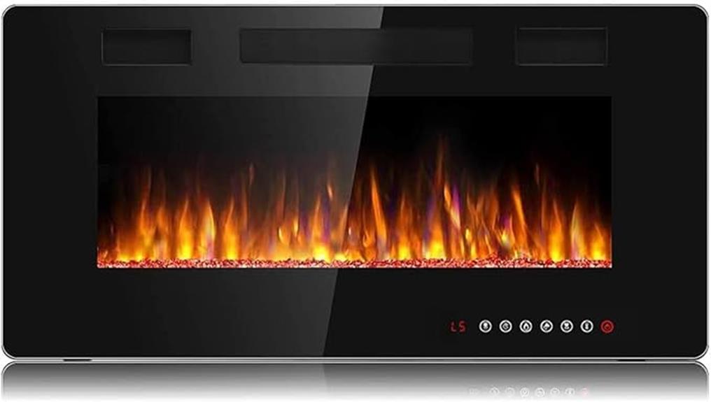 in depth review of bossin electric fireplace inserts