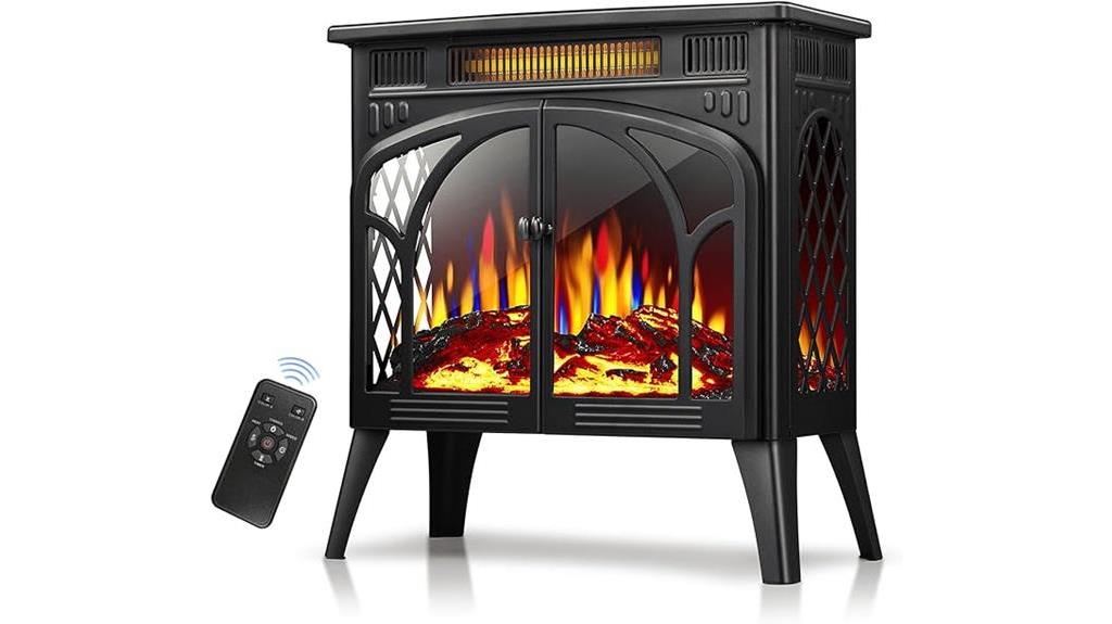 kismile electric fireplace stove