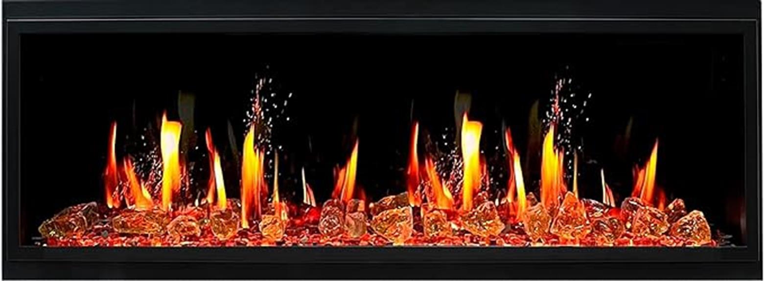 litedeer homes latitude 55 smart electric fireplace review