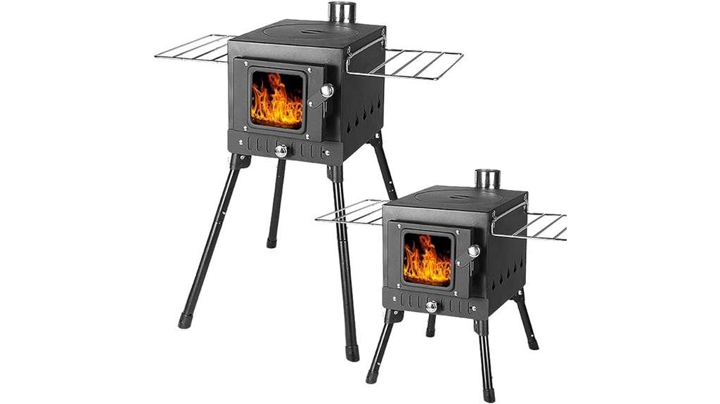 portable wood stove review