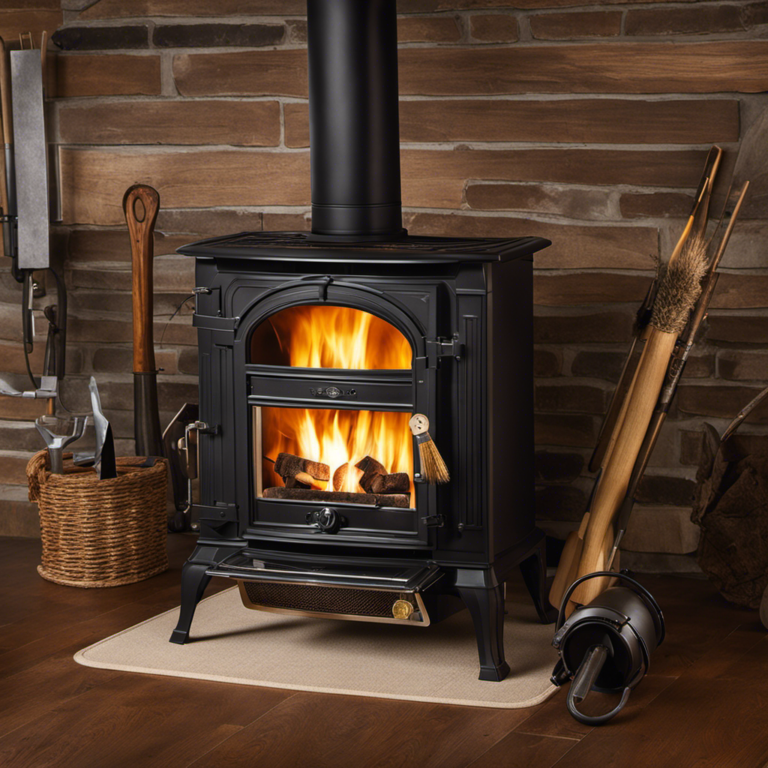 Regular Cleaning, Ash Removal, Chimney Sweeping, Door Seal Check, Air