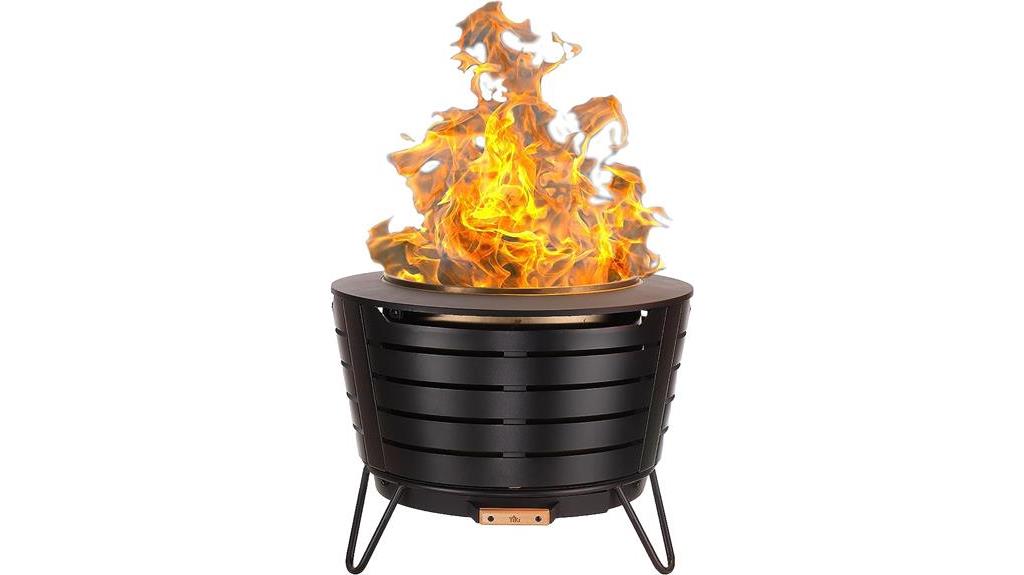 smokeless fire pit reviewed