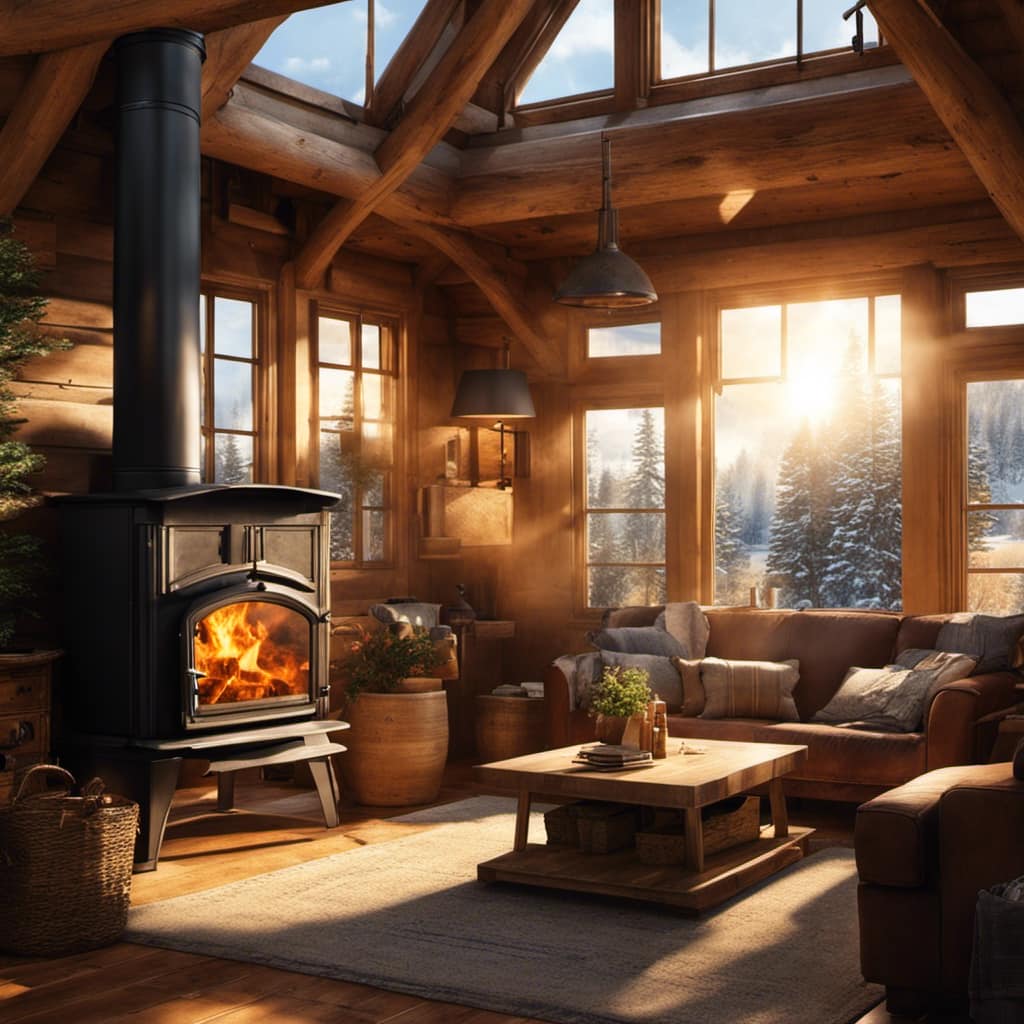 wood stove meaning