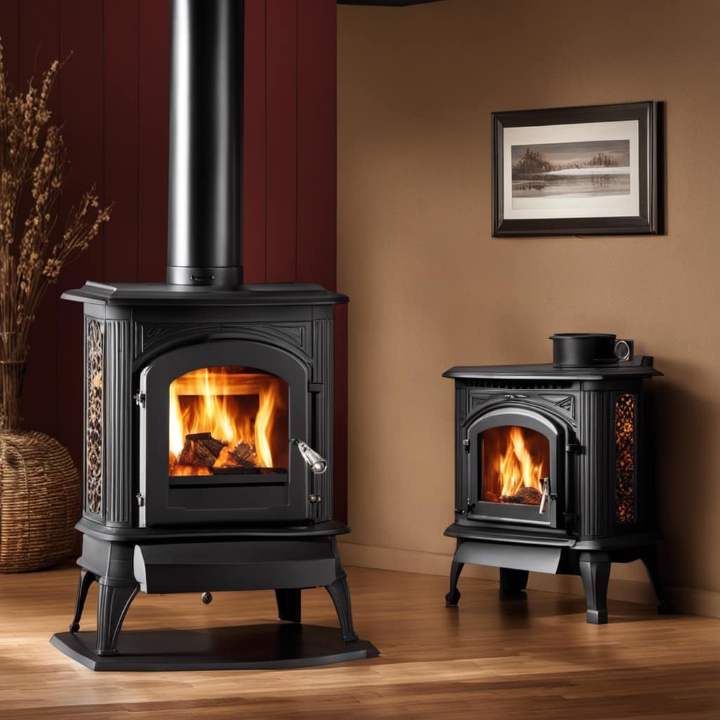 wood pellet stove