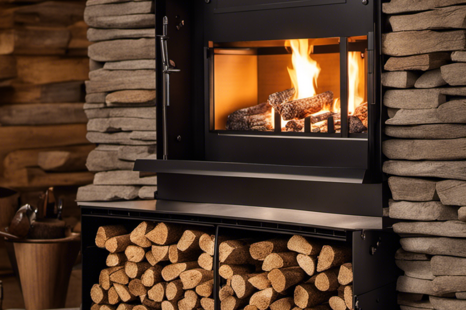 An image showcasing the versatility of wood pellets: a cozy fireplace with crackling flames, a barbecue grill sizzling with mouthwatering food, and a lush garden thriving from nutrient-rich compost, all powered by the humble wood pellet