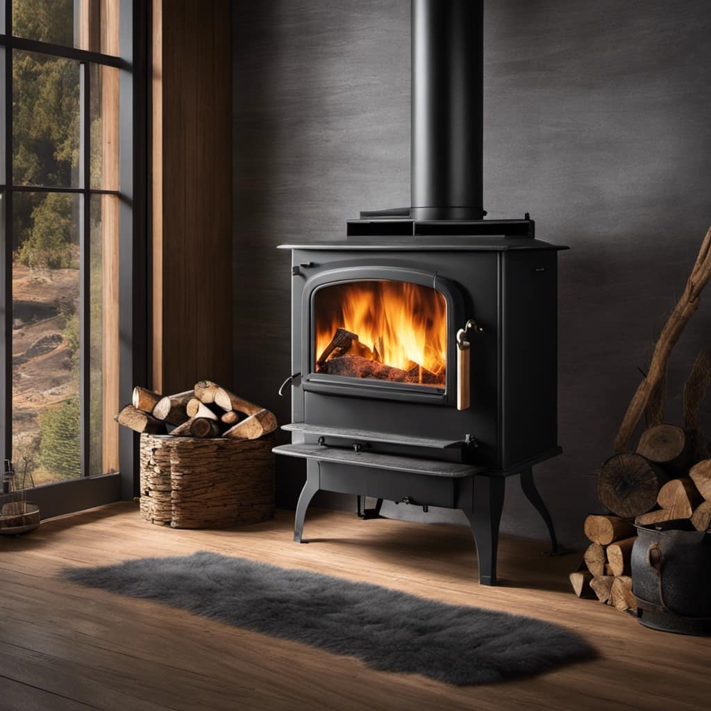 wood burning stove