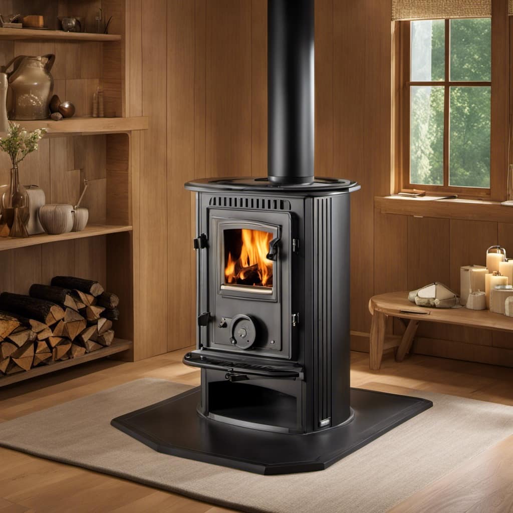 cast iron wood stove