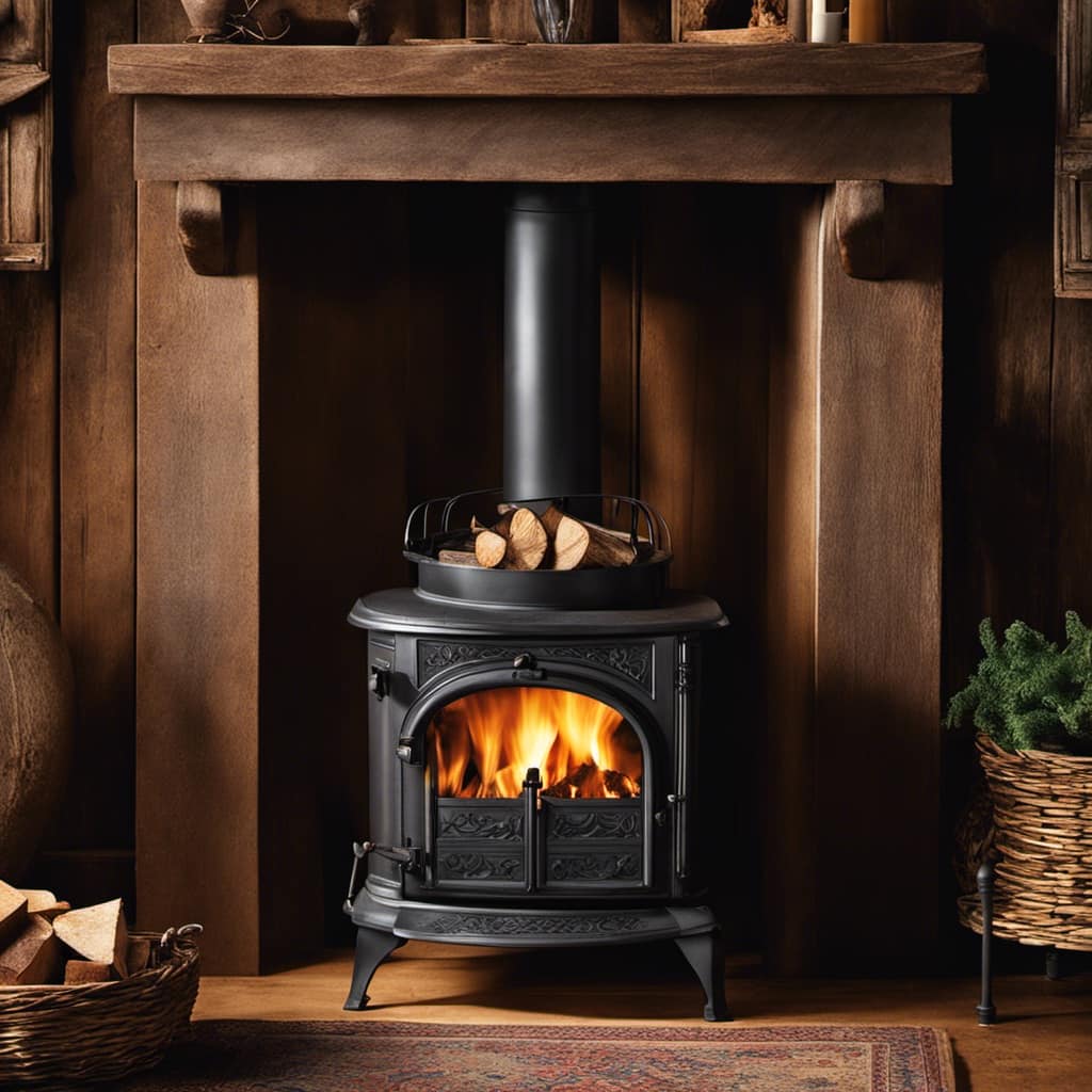 wood stove fireplace insert
