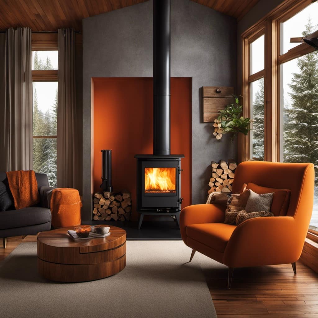 cubic mini wood stove