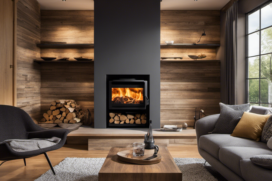 What Is The Distance For Protected Wall And Wood Stove Best Small Wood Stoves