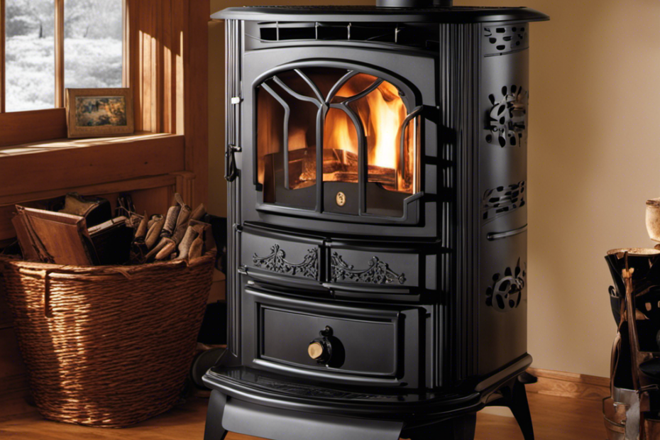 An image capturing the intricate components of a 1999 Englander Wood Pellet Stove