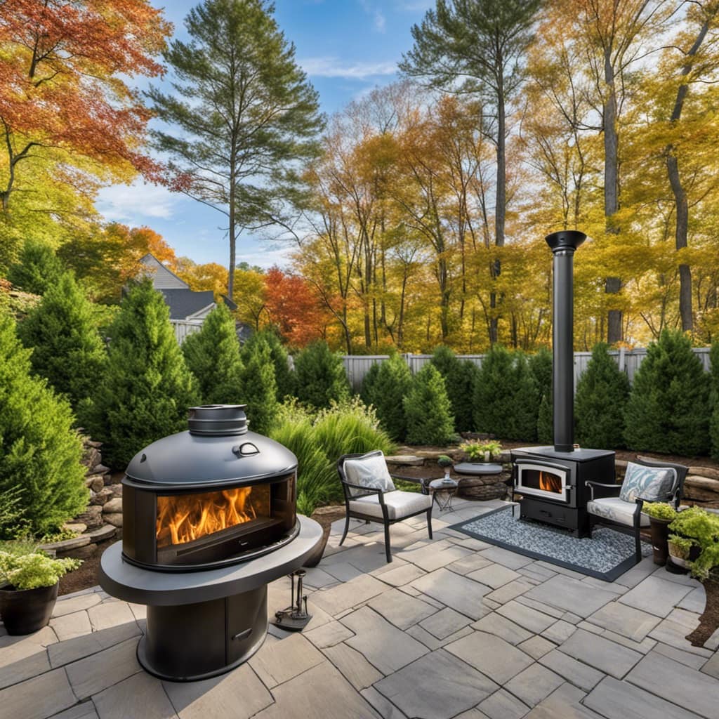 wood burning stove installation