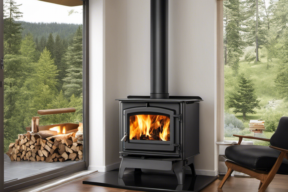 An image showcasing a variety of wood stove sizes, with liners of different diameters fitted seamlessly onto their flue pipes