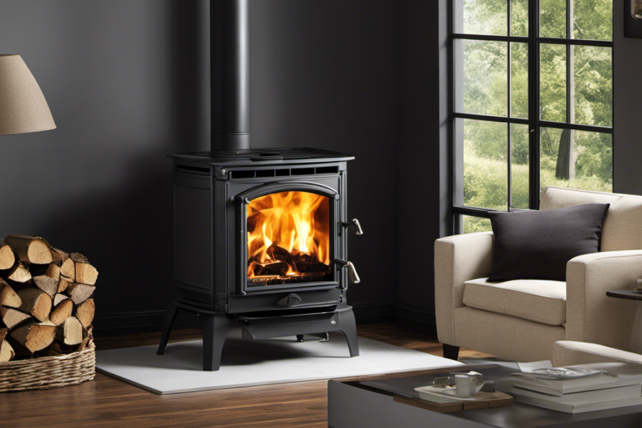 An image showcasing the precise dimensions of the Regency RA7 wood stove, displaying a variety of wood sizes that fit perfectly within the stove's spacious interior, highlighting its compatibility with logs of varying lengths and diameters