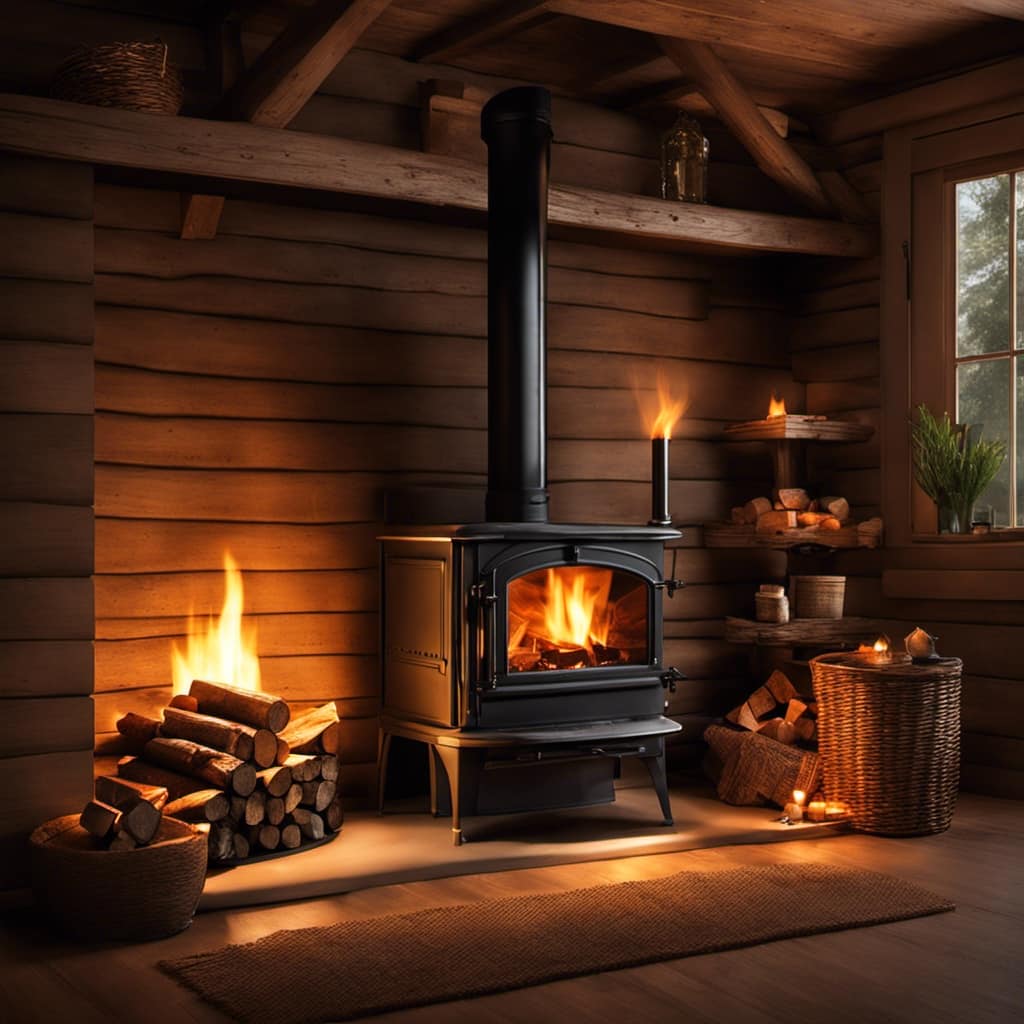 wood stoves for heating garage