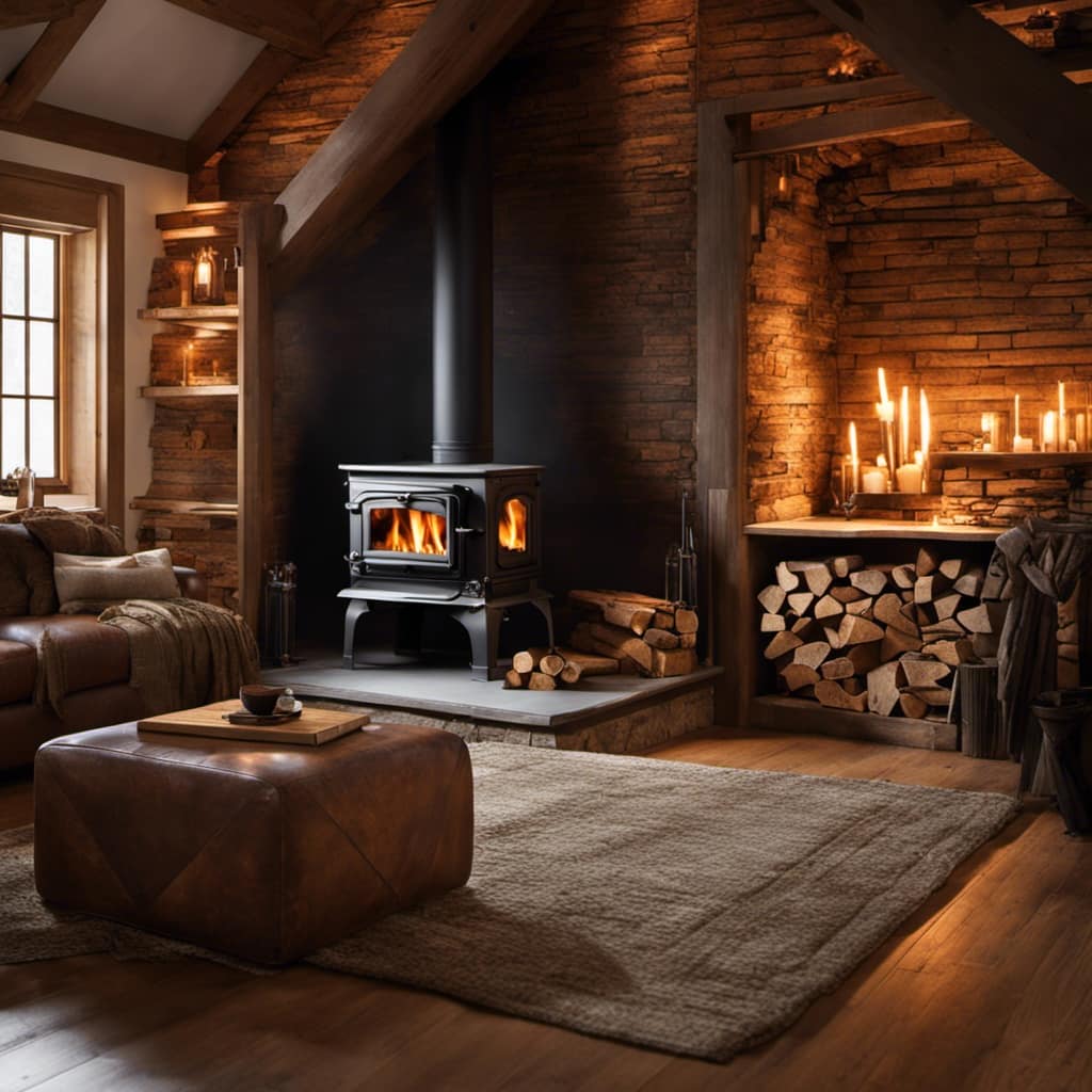 wood stoves for heating and cooking