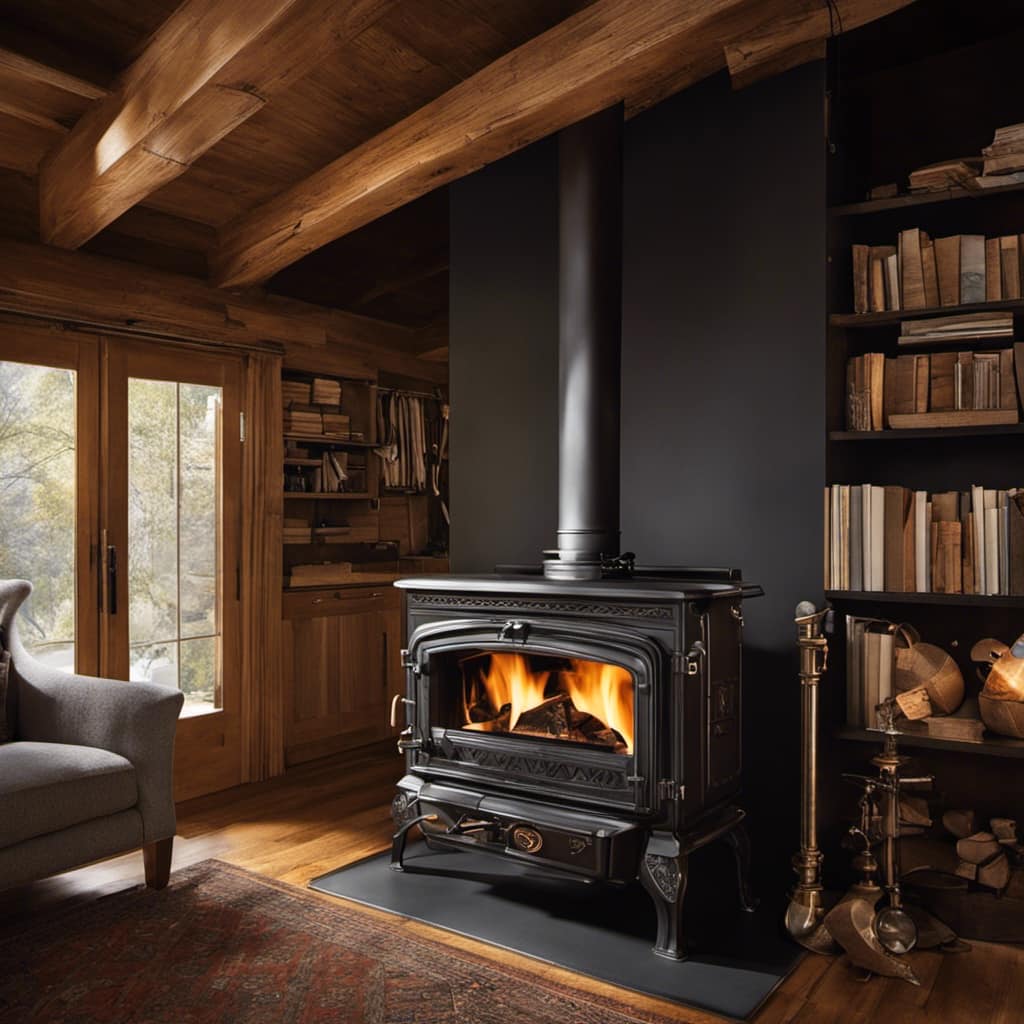 cubic mini wood stove