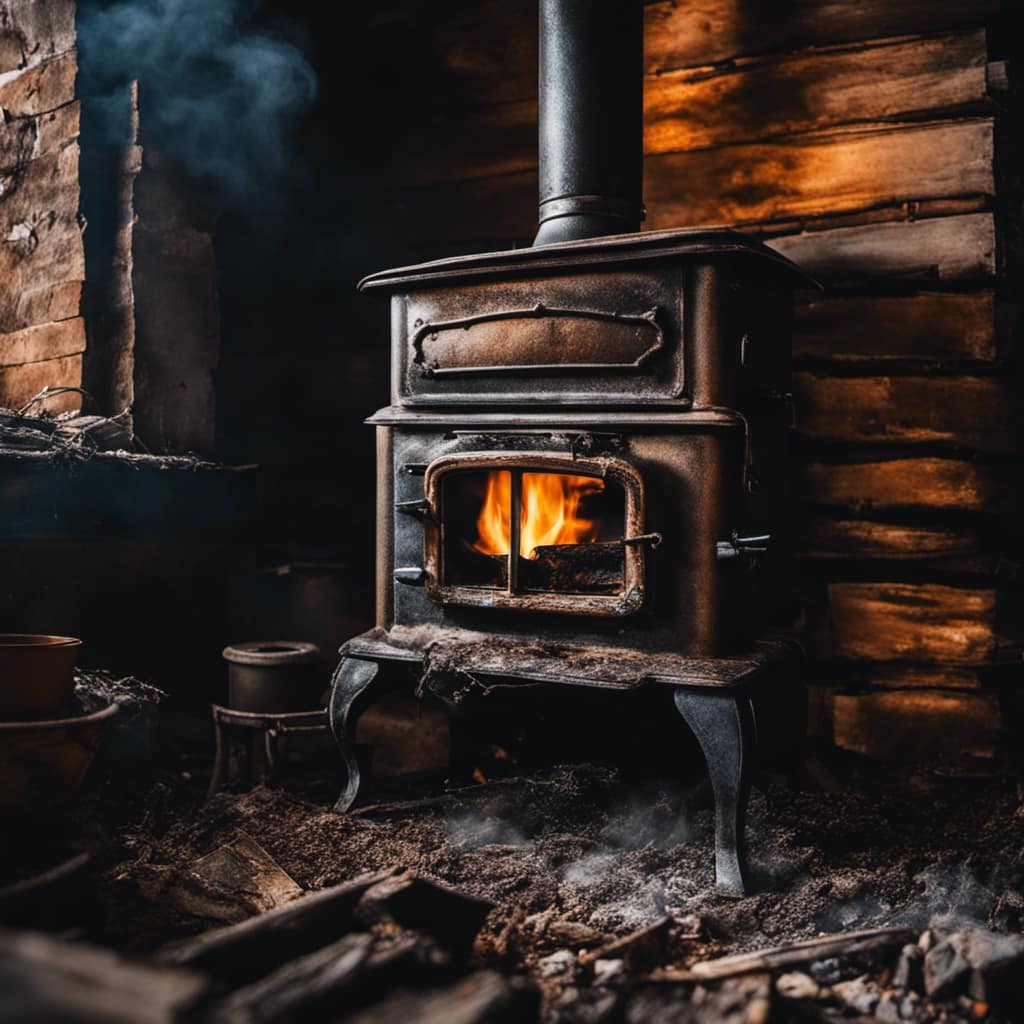 truck camper wood stove