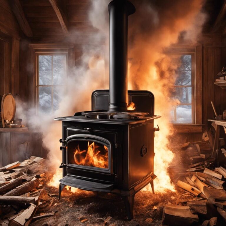 How Tall Can A Wood Stove Pipe Be Above Roof Best Small Wood Stoves