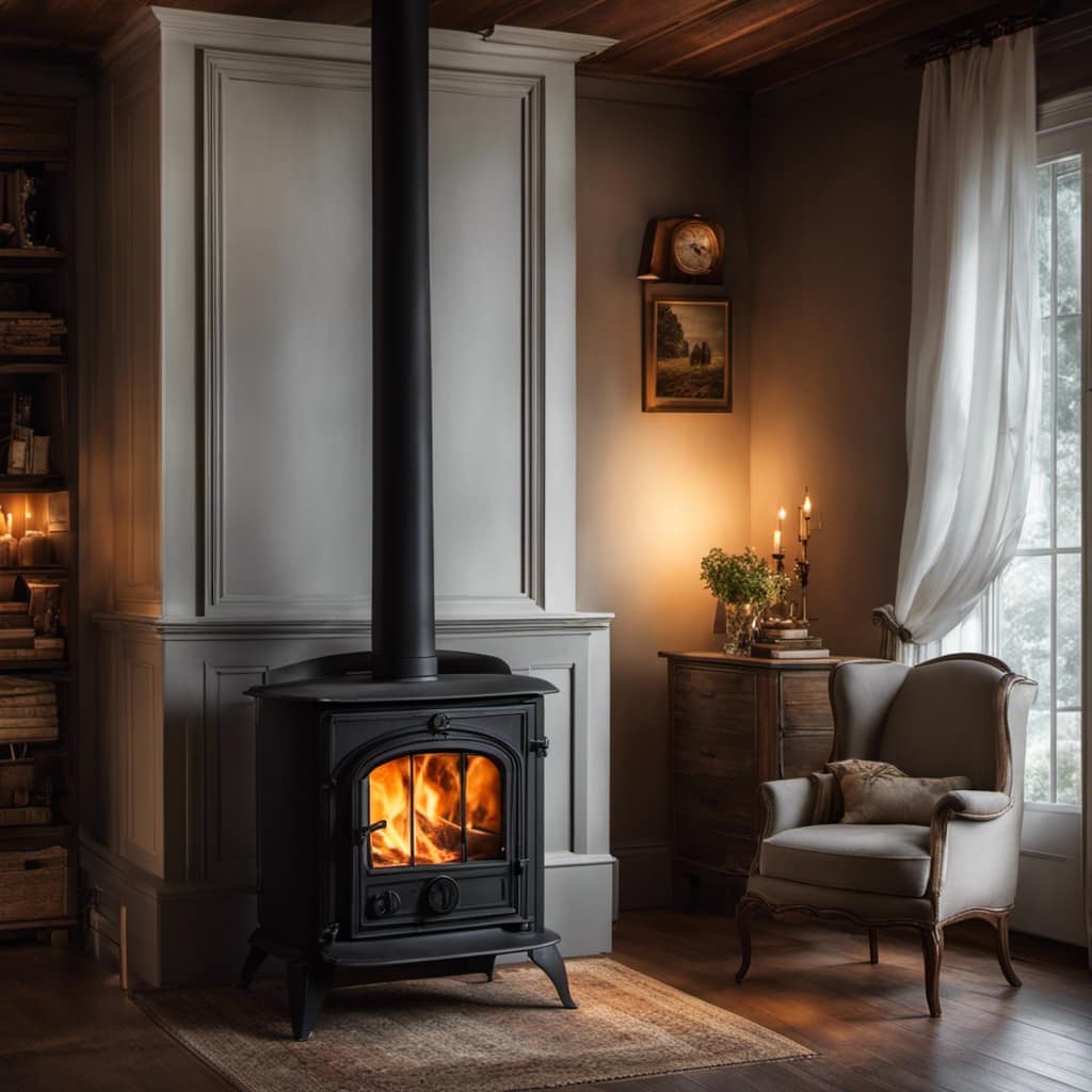 wood stove insert cleaning