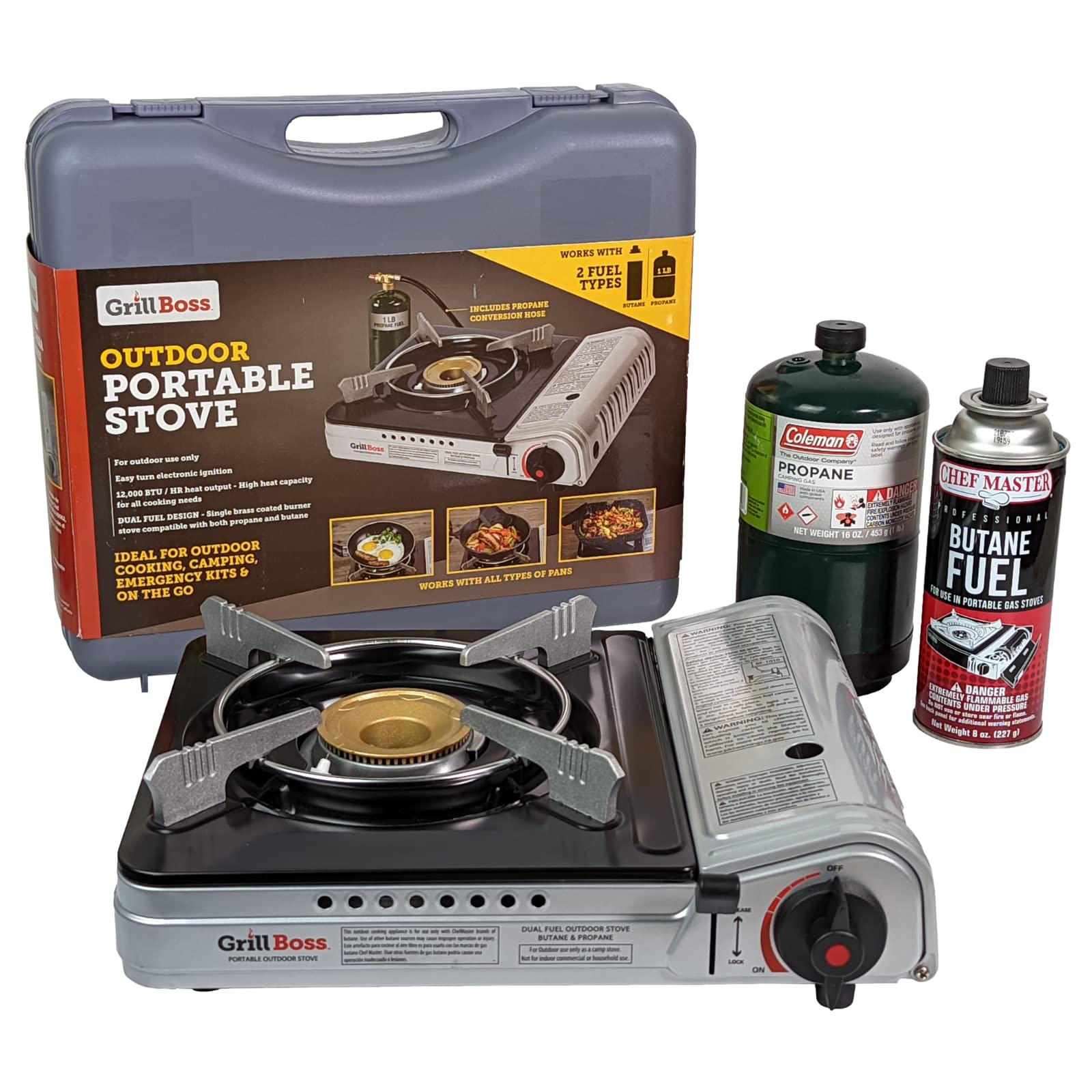Grill Boss Dual Fuel Camp Stove