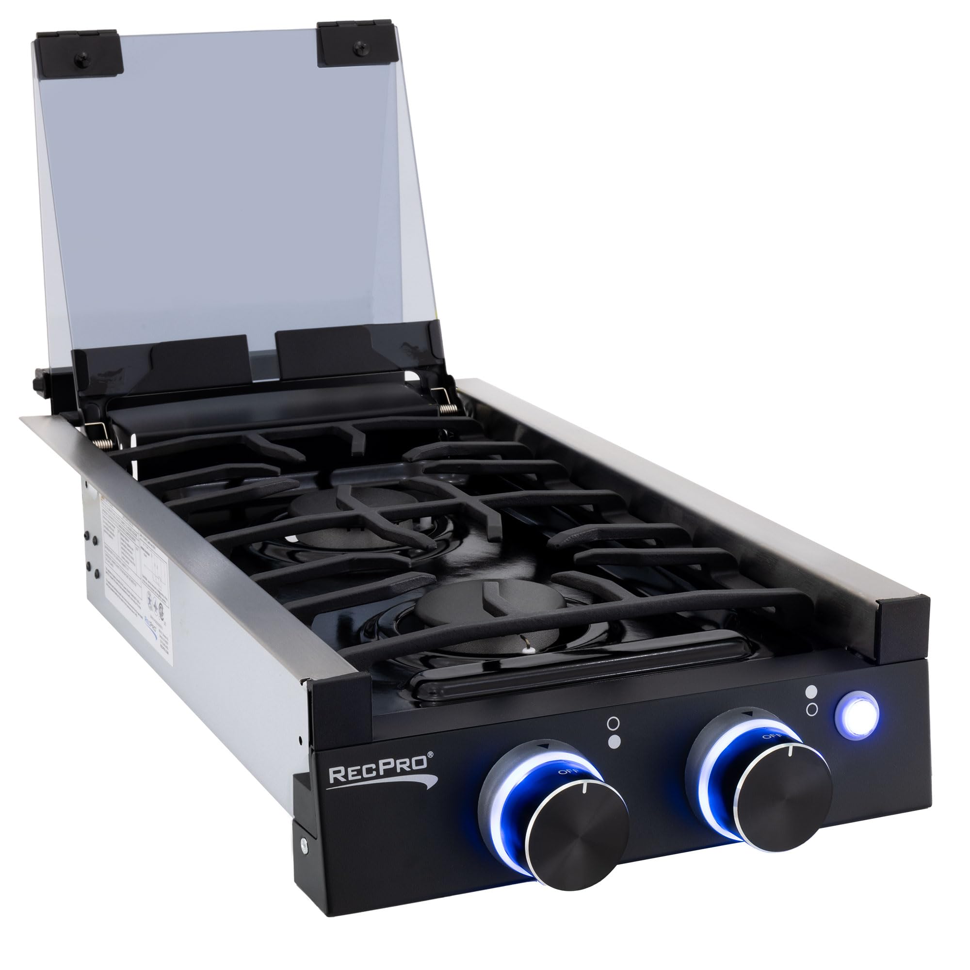 RecPro RV Built In Gas Cooktop