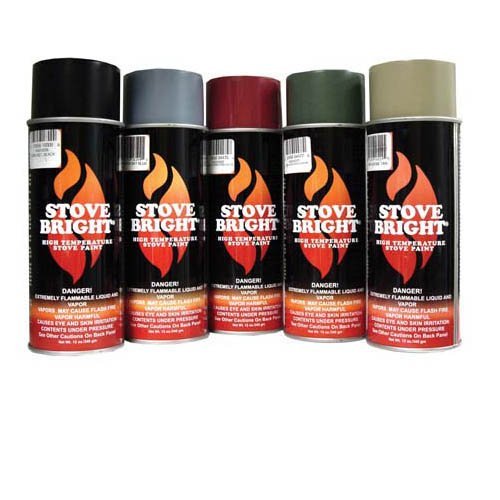 Forrest Paint Mojave Red - 1200 Degree Wood Stove High Temp Paint