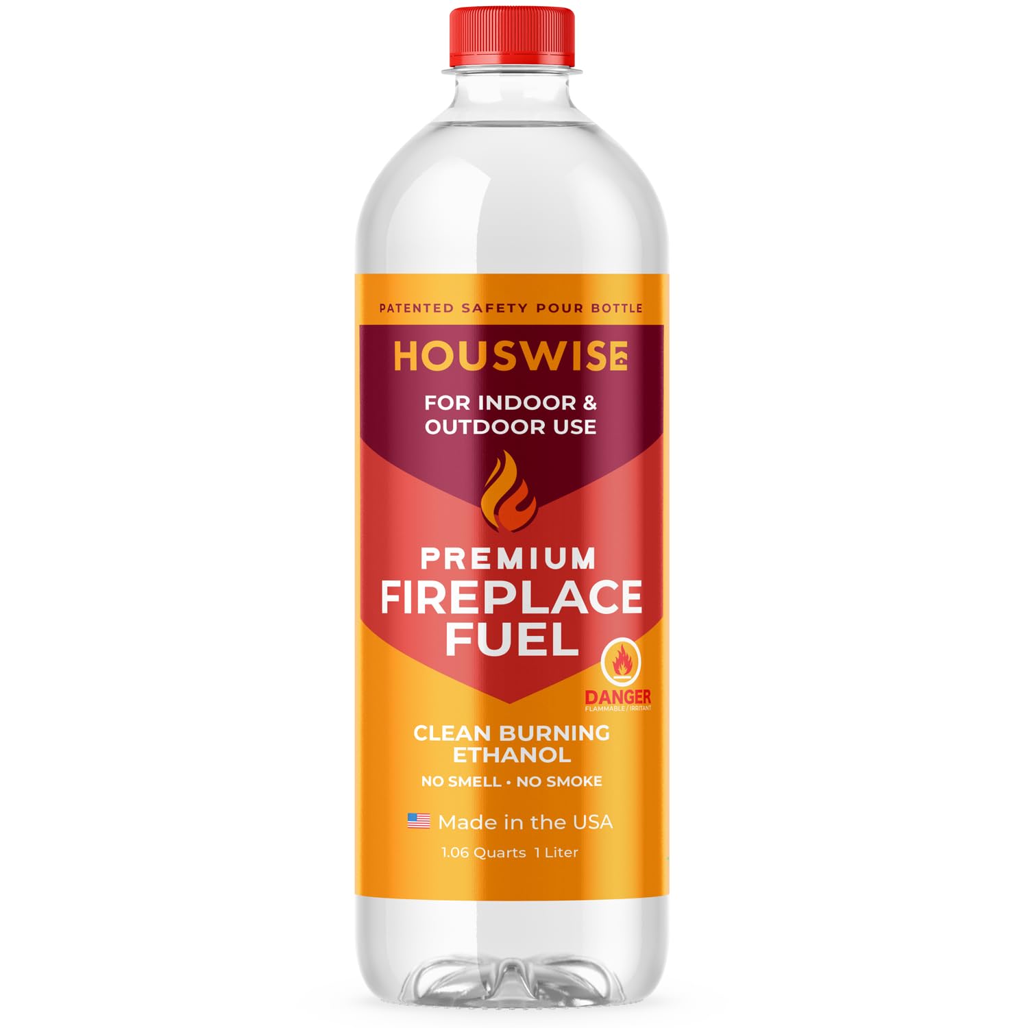 Houswise Bio Ethanol Fireplace Fuel