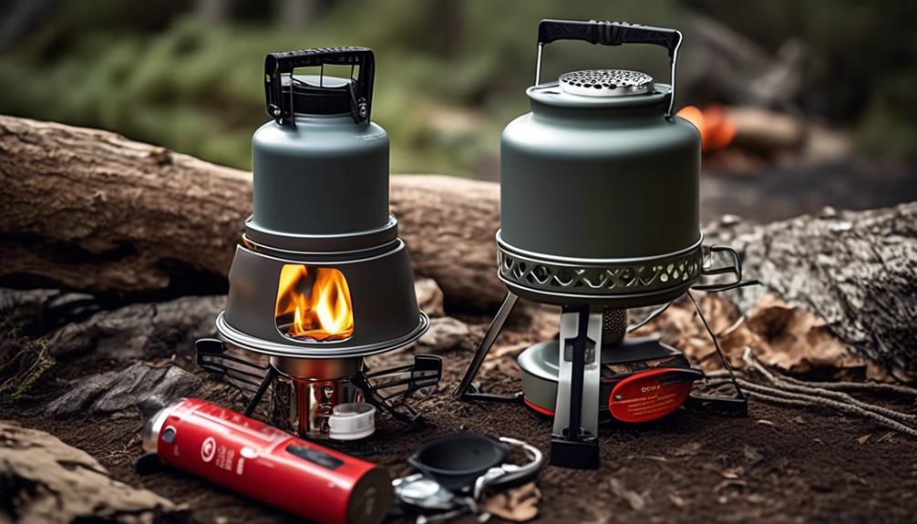 camp stove safety precautions
