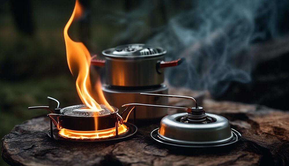 portable cooking with butane