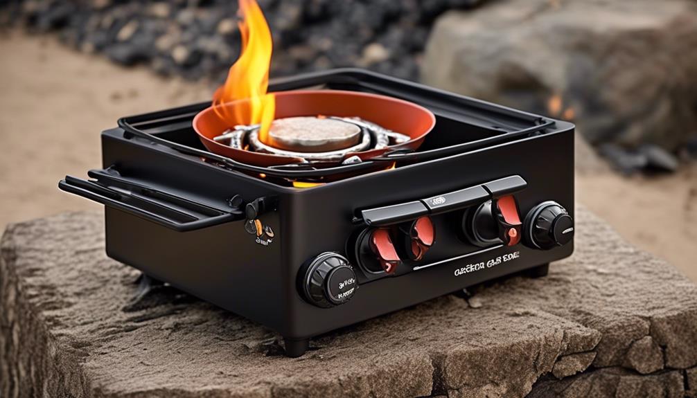 portable gas stove features