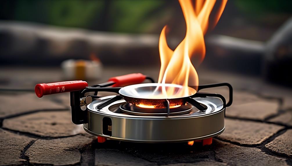 portable stove safety tips