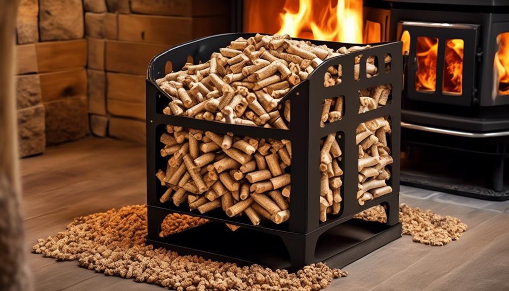 renewable heating with pellets