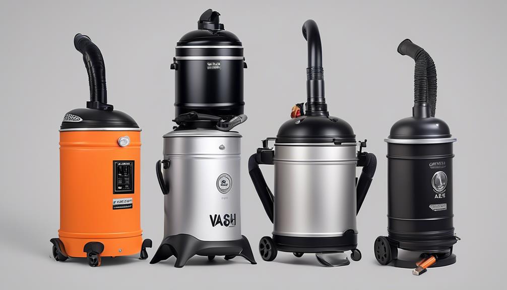 variety of ash vacuum options