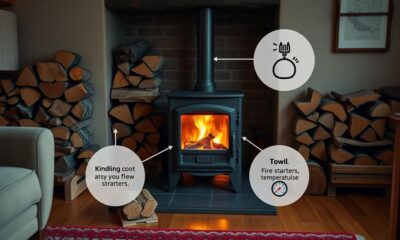 break in new wood stove